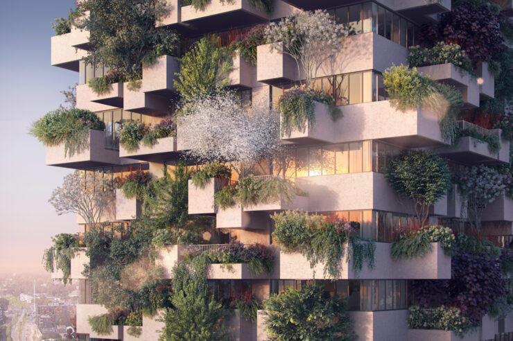 Image for The world’s first vertical forest for low-income housing is coming to the Netherlands