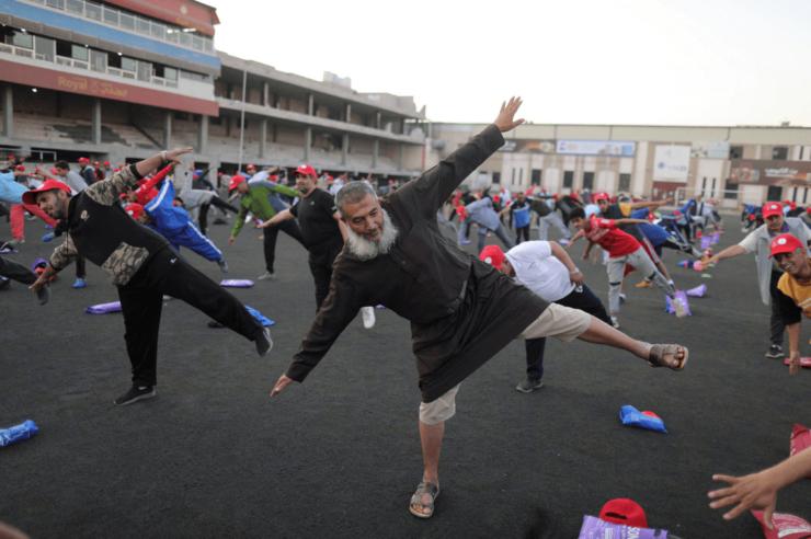 Image for The sports movement spreading positivity in war-torn Yemen