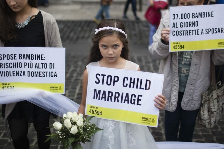 Image for Global progress to outlaw child marriage