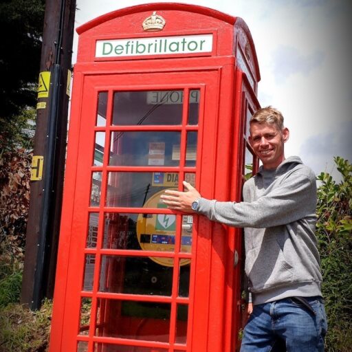 Red phone box