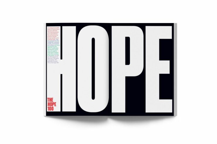 Image for Making hope the headline: Positive News magazine’s 100 reasons for optimism in 2020