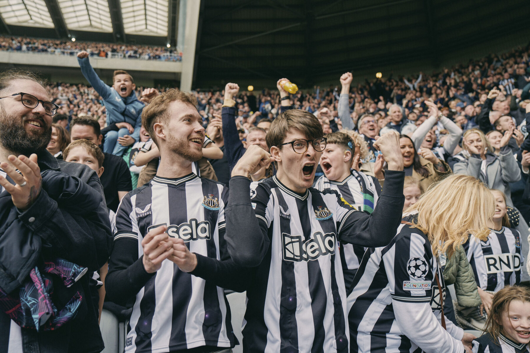 Image for Newcastle United introduces ‘sound shirts’ for deaf supporters