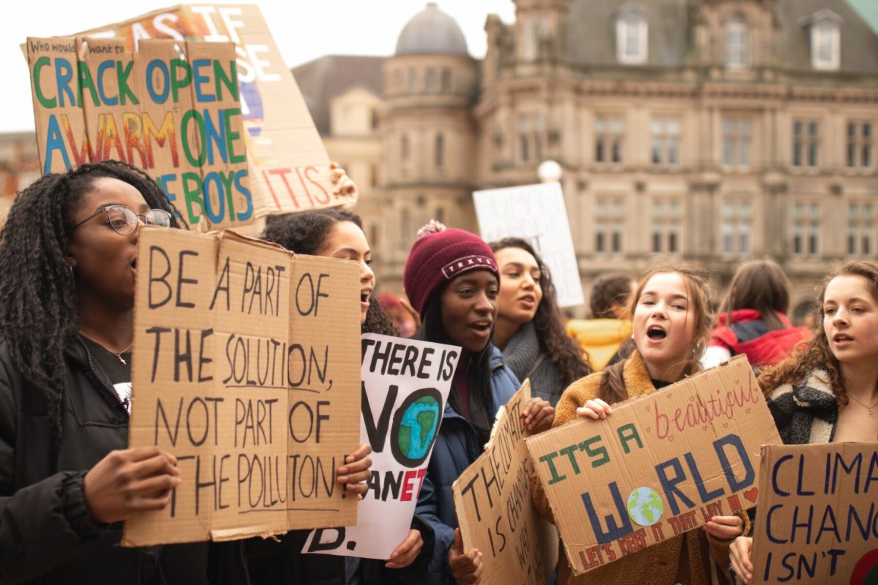 Image for The schoolchildren who drafted their own emergency climate bill