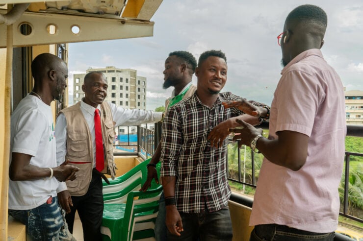 Image for The butterflies of Liberia: transforming the lives of former child soldiers