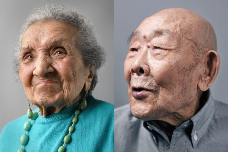 Image for Ageing joyfully: portraits of people aged 100 and older