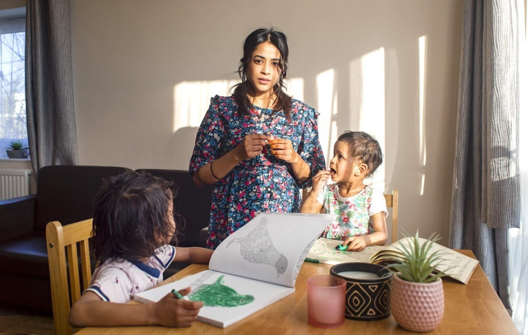 Image for A portrait series captures the challenges and joys of single-parent families