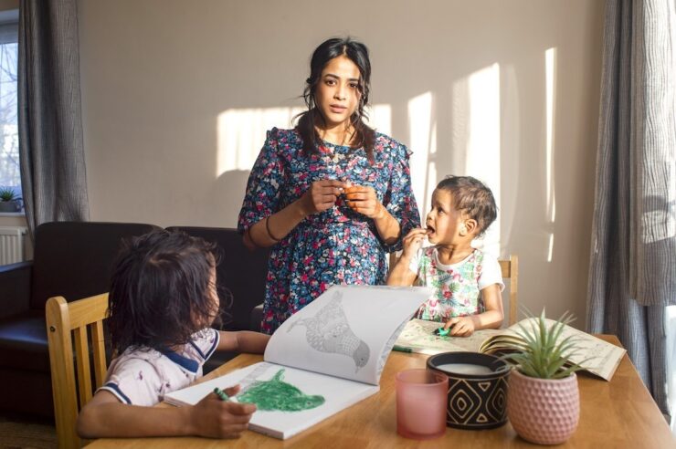 Image for A portrait series captures the challenges and joys of single-parent families