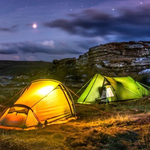 Wild camping