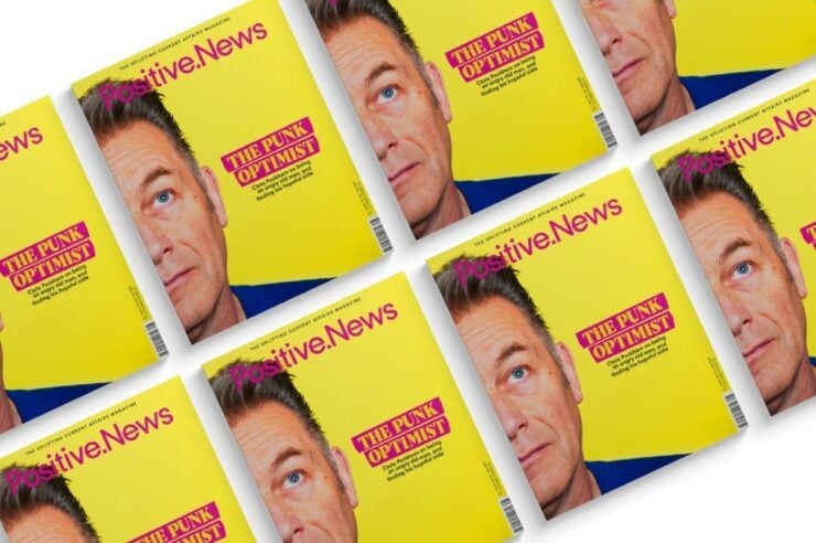 Image for Chris Packham the ‘punk optimist’. Plus what else to expect in the new issue of Positive News