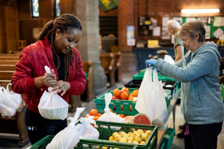 Image for Is this the blueprint for a food bank that’s more human?