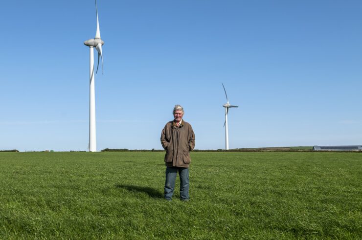 Image for The UK’s first wind farm turns 30: meet the family who started it all